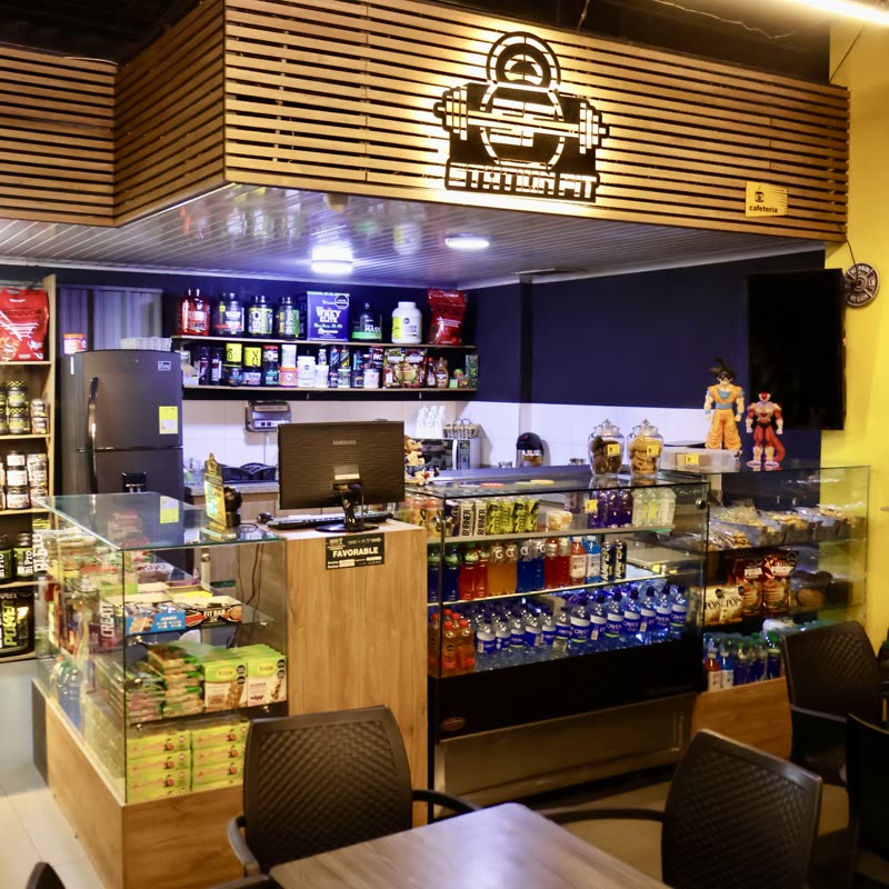 Tienda de suplementación Link Protein dentro de la sede